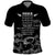 New Zealand Silver Fern Rugby Polo Shirt Haka Aotearoa Kiwi Dance LT14 Black - Polynesian Pride