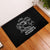 New Zealand Silver Fern Rugby Rubber Doormat Haka Aotearoa Kiwi Dance LT14 Black - Polynesian Pride