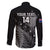 Custom New Zealand Silver Fern Rugby Family Matching Off Shoulder Long Sleeve Dress and Hawaiian Shirt All Black Go Champions 2023 With Trophy Proud LT14 - Polynesian Pride