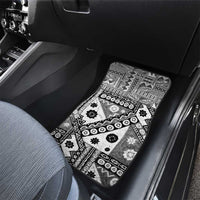 Black Bula Fiji Car Mats Unique Masi Tapa Pattern LT14 - Polynesian Pride