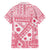 Pink Bula Fiji Family Matching Summer Maxi Dress and Hawaiian Shirt Unique Masi Tapa Pattern