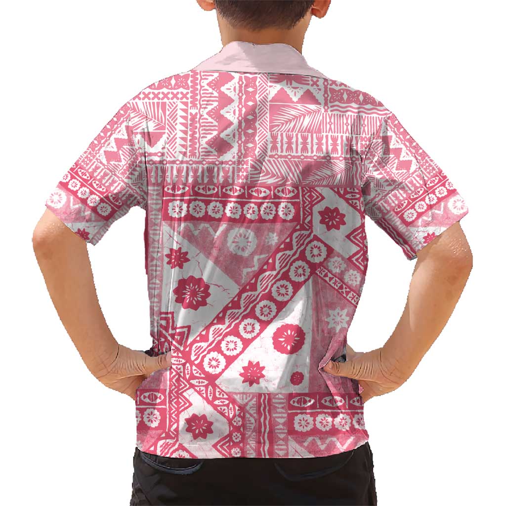 Pink Bula Fiji Hawaiian Shirt Unique Masi Tapa Pattern LT14 - Polynesian Pride