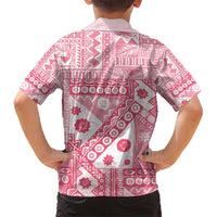 Pink Bula Fiji Hawaiian Shirt Unique Masi Tapa Pattern LT14 - Polynesian Pride