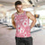 Pink Bula Fiji Men Tank Top Unique Masi Tapa Pattern