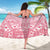 Pink Bula Fiji Sarong Unique Masi Tapa Pattern