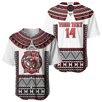 Fiji Rewa Rugby Custom Baseball Jersey Go Champions Fijian Tapa Pattern LT14 - Polynesian Pride