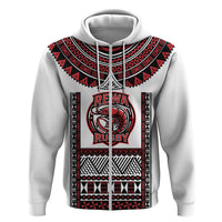 Fiji Rewa Rugby Custom Hoodie Go Champions Fijian Tapa Pattern LT14 Zip Hoodie White - Polynesian Pride