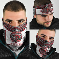Fiji Rewa Rugby Custom Neck Gaiter Go Champions Fijian Tapa Pattern LT14 - Polynesian Pride