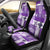 Hawaiian Quilt Car Seat Cover Tiki Tropical Retro Purple Version LT14 - Polynesian Pride