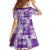 Hawaiian Quilt Family Matching Long Sleeve Bodycon Dress and Hawaiian Shirt Tiki Tropical Retro Purple Version LT14 - Polynesian Pride