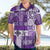 Hawaiian Quilt Hawaiian Shirt Tiki Tropical Retro Purple Version LT14 - Polynesian Pride