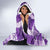 Hawaiian Quilt Hooded Blanket Tiki Tropical Retro Purple Version LT14 - Polynesian Pride