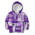 Hawaiian Quilt Kid Hoodie Tiki Tropical Retro Purple Version LT14 Purple - Polynesian Pride