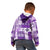 Hawaiian Quilt Kid Hoodie Tiki Tropical Retro Purple Version LT14 - Polynesian Pride