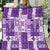 Hawaiian Quilt Quilt Tiki Tropical Retro Purple Version LT14 Purple - Polynesian Pride