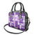 Hawaiian Quilt Shoulder Handbag Tiki Tropical Retro Purple Version LT14 - Polynesian Pride