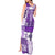 Hawaiian Quilt Tank Maxi Dress Tiki Tropical Retro Purple Version LT14 - Polynesian Pride