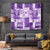 Hawaiian Quilt Tapestry Tiki Tropical Retro Purple Version LT14 Purple - Polynesian Pride