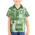 Hawaiian Quilt Family Matching Puletasi Dress and Hawaiian Shirt Tiki Tropical Retro Green Version LT14 Son's Shirt Green - Polynesian Pride