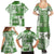 Hawaiian Quilt Family Matching Summer Maxi Dress and Hawaiian Shirt Tiki Tropical Retro Green Version LT14 - Polynesian Pride