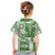 Hawaiian Quilt Kid T Shirt Tiki Tropical Retro Green Version LT14 - Polynesian Pride