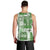 Hawaiian Quilt Men Tank Top Tiki Tropical Retro Green Version LT14 - Polynesian Pride