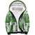 Hawaiian Quilt Sherpa Hoodie Tiki Tropical Retro Green Version LT14 Unisex Green - Polynesian Pride