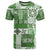 Hawaiian Quilt T Shirt Tiki Tropical Retro Green Version LT14 Green - Polynesian Pride