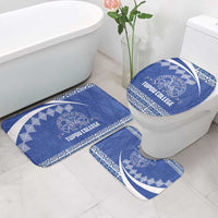 Tonga Tupou College Toloa Bathroom Set 160 Years Anniversary Tongan Ngatu Pattern LT14 - Polynesian Pride
