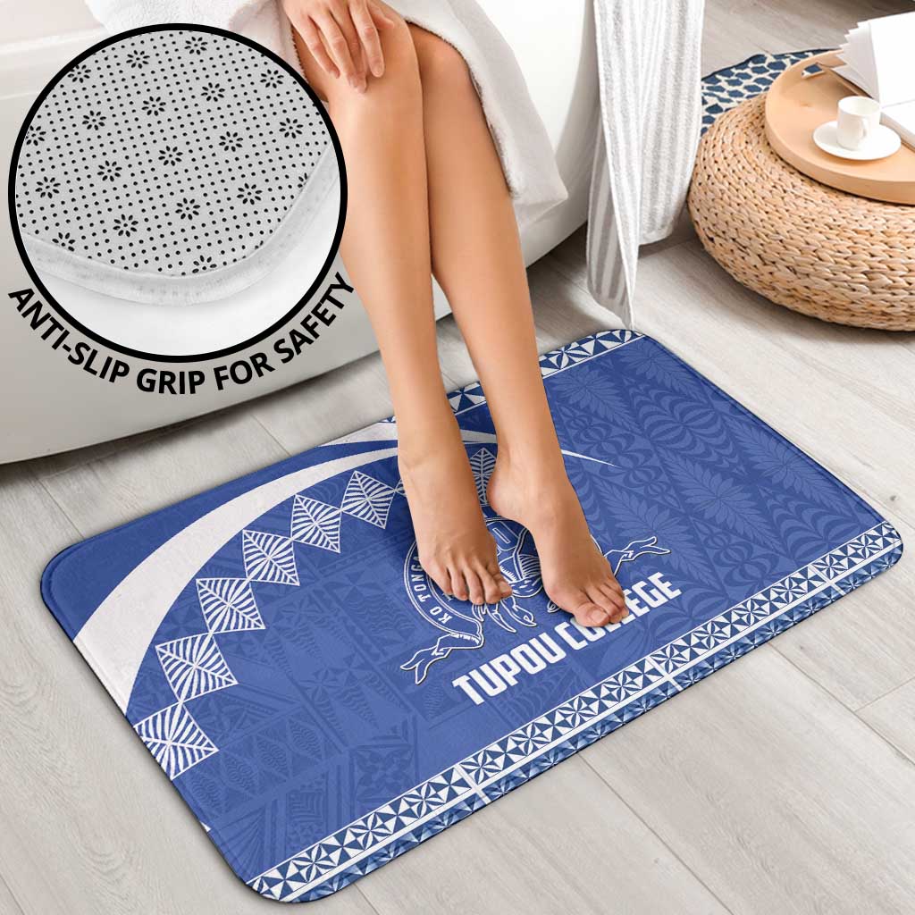 Tonga Tupou College Toloa Bathroom Set 160 Years Anniversary Tongan Ngatu Pattern LT14 - Polynesian Pride