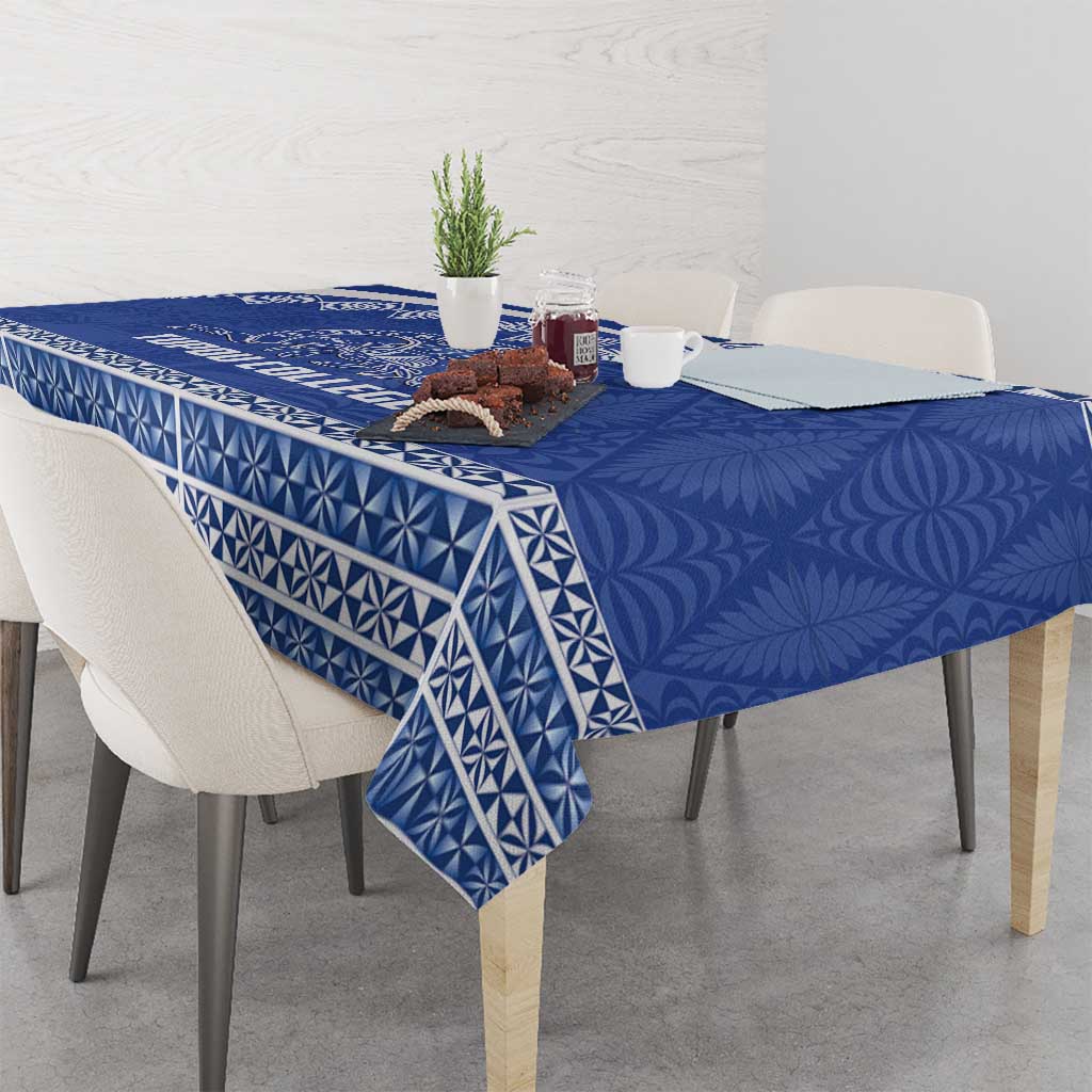 Tonga Tupou College Toloa Tablecloth 160 Years Anniversary Tongan Ngatu Pattern LT14 - Polynesian Pride