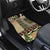 Beige Aotearoa Kowhaiwhai Pattern Car Mats NZ Maori Quilt Style