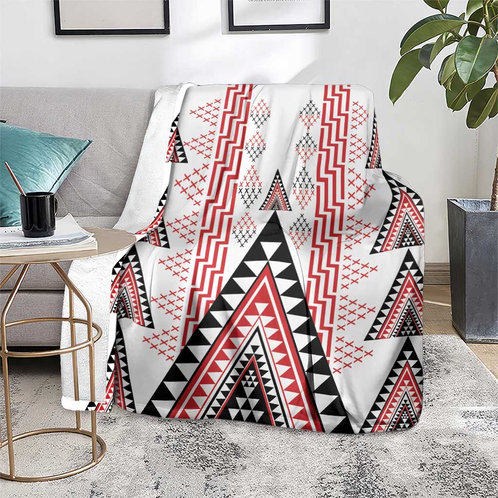 Aotearoa Taniko Blanket Niho Taniwha Purapura Whetu Mix Poutama LT14 - Polynesian Pride