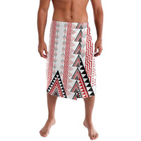 Aotearoa Taniko Lavalava Niho Taniwha Purapura Whetu Mix Poutama LT14 White - Polynesian Pride