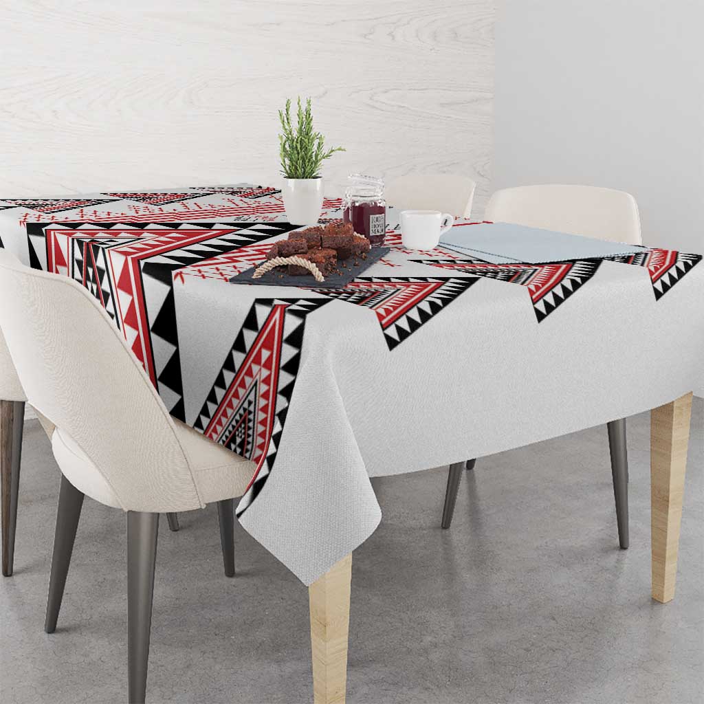 Aotearoa Taniko Tablecloth Niho Taniwha Purapura Whetu Mix Poutama LT14 - Polynesian Pride