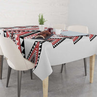 Aotearoa Taniko Tablecloth Niho Taniwha Purapura Whetu Mix Poutama LT14 - Polynesian Pride