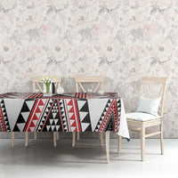 Aotearoa Taniko Tablecloth Niho Taniwha Purapura Whetu Mix Poutama LT14 - Polynesian Pride
