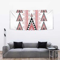 Aotearoa Taniko Tapestry Niho Taniwha Purapura Whetu Mix Poutama LT14 - Polynesian Pride