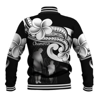 Guam Father's Day Baseball Jacket Chamorro Latte Stone Polynesian Pattern LT14 - Polynesian Pride