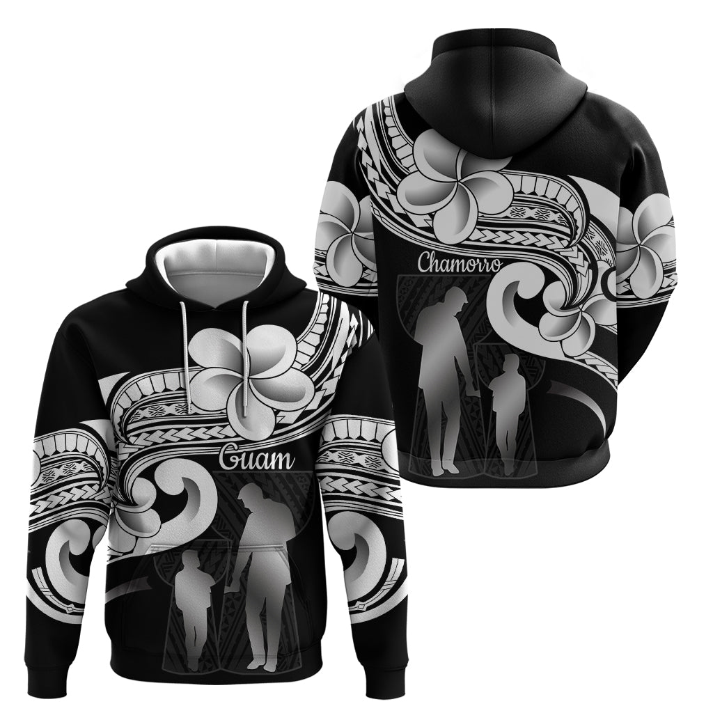 Guam Father's Day Hoodie Chamorro Latte Stone Polynesian Pattern LT14 - Polynesian Pride