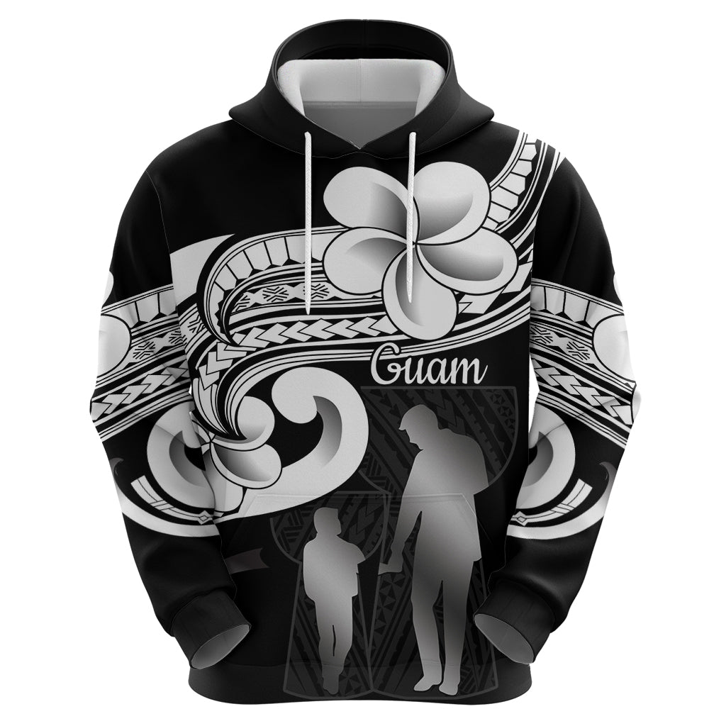 Guam Father's Day Hoodie Chamorro Latte Stone Polynesian Pattern LT14 - Polynesian Pride