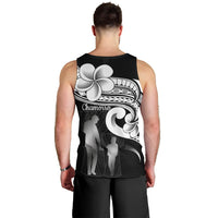 Guam Father's Day Men Tank Top Chamorro Latte Stone Polynesian Pattern LT14 - Polynesian Pride