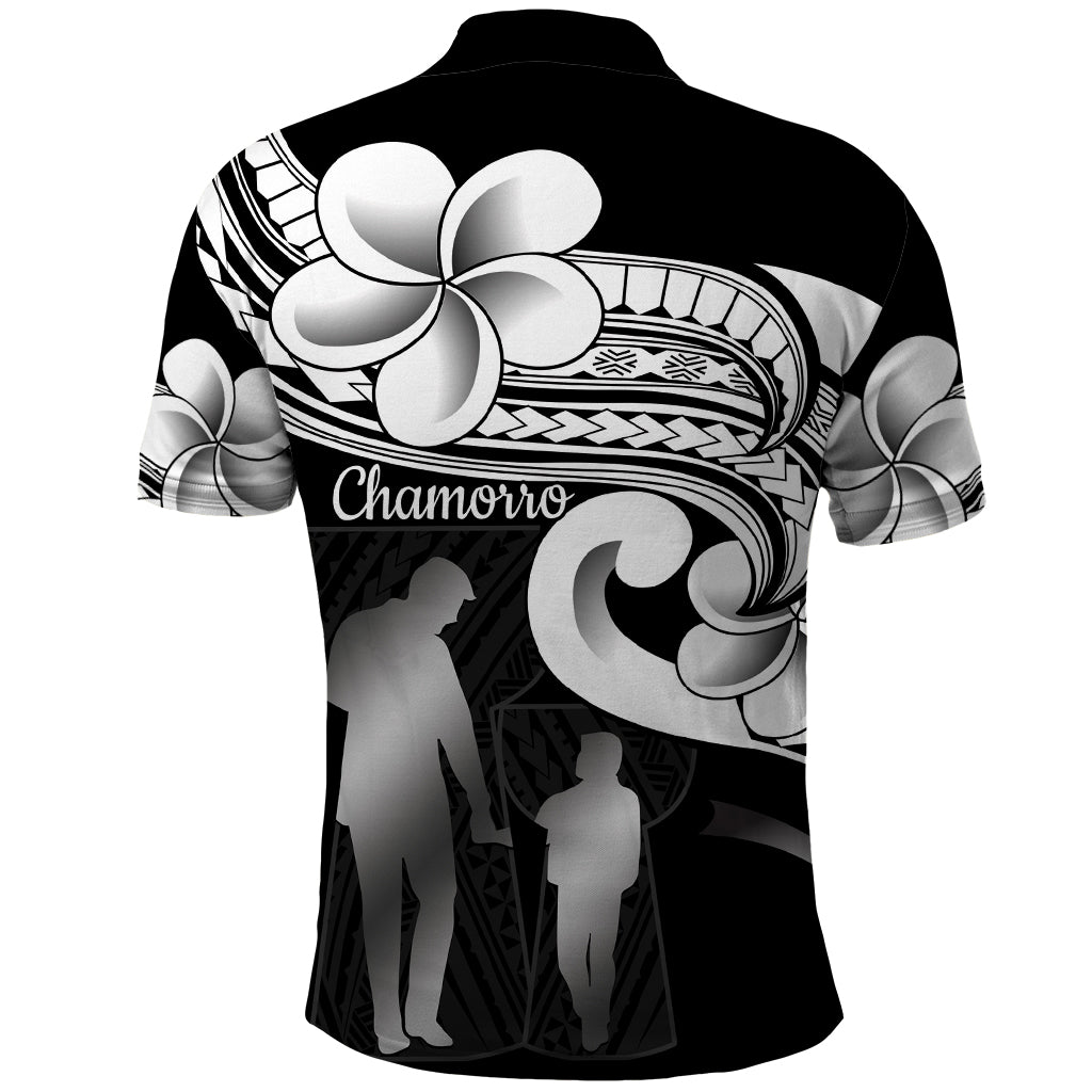 Guam Father's Day Polo Shirt Chamorro Latte Stone Polynesian Pattern LT14 - Polynesian Pride