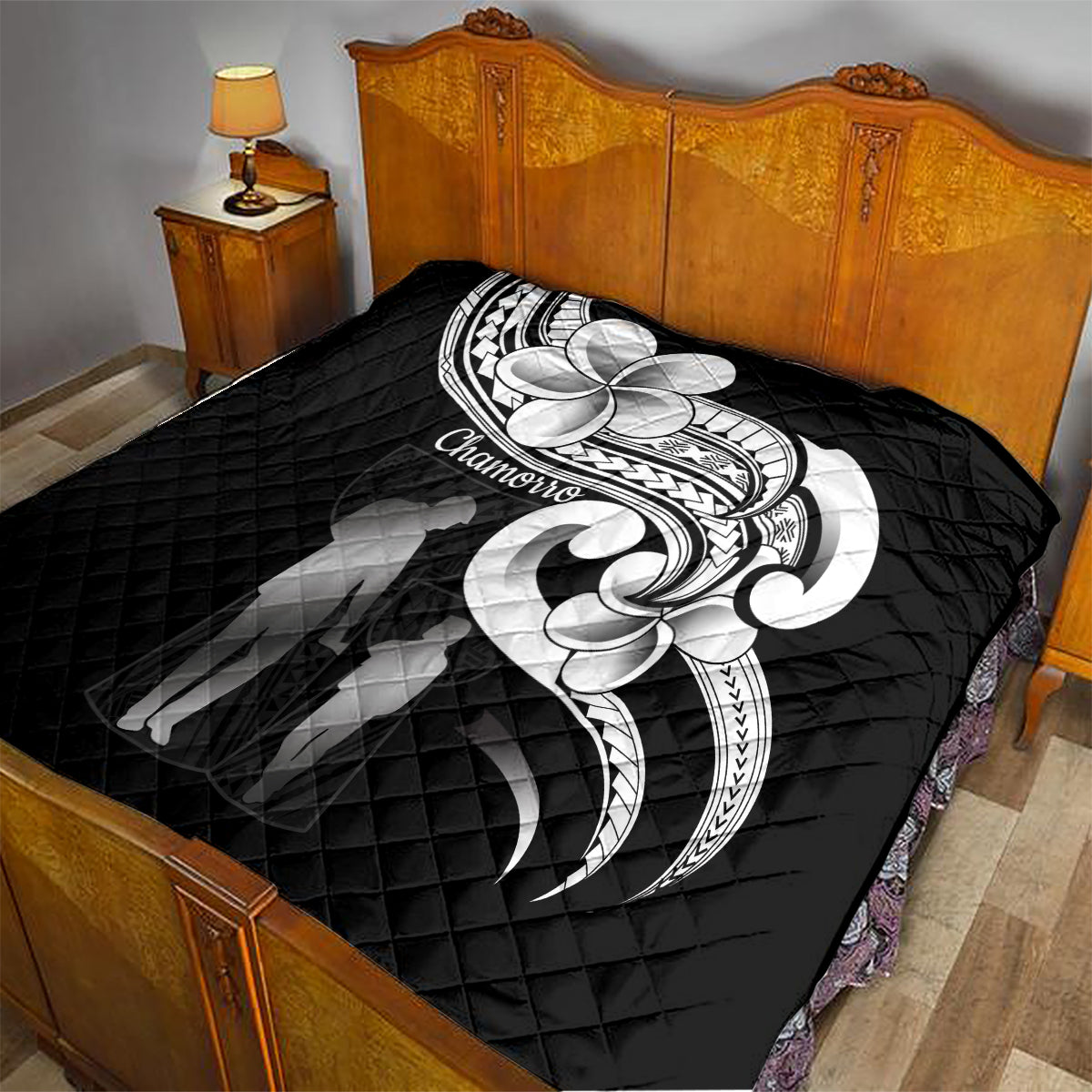 Guam Father's Day Quilt Chamorro Latte Stone Polynesian Pattern LT14 - Polynesian Pride