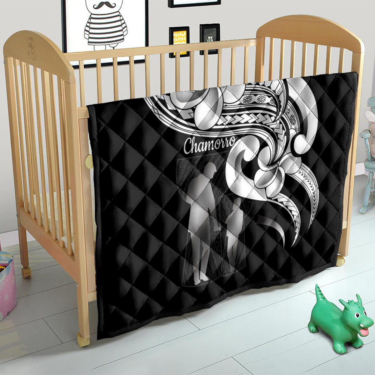 Guam Father's Day Quilt Chamorro Latte Stone Polynesian Pattern LT14 - Polynesian Pride