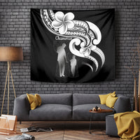 Guam Father's Day Tapestry Chamorro Latte Stone Polynesian Pattern LT14 - Polynesian Pride