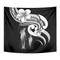Guam Father's Day Tapestry Chamorro Latte Stone Polynesian Pattern LT14 - Polynesian Pride