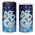 New Zealand Matariki 4 in 1 Can Cooler Tumbler Aotearoa Maori New Year Manaia Galaxy Vibes