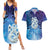 New Zealand Matariki Couples Matching Summer Maxi Dress and Hawaiian Shirt Aotearoa Maori New Year Manaia Galaxy Vibes