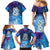 New Zealand Matariki Family Matching Mermaid Dress and Hawaiian Shirt Aotearoa Maori New Year Manaia Galaxy Vibes